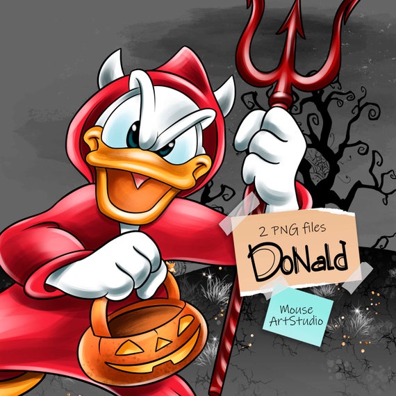 Duck Devils Illustration Logo Graphic