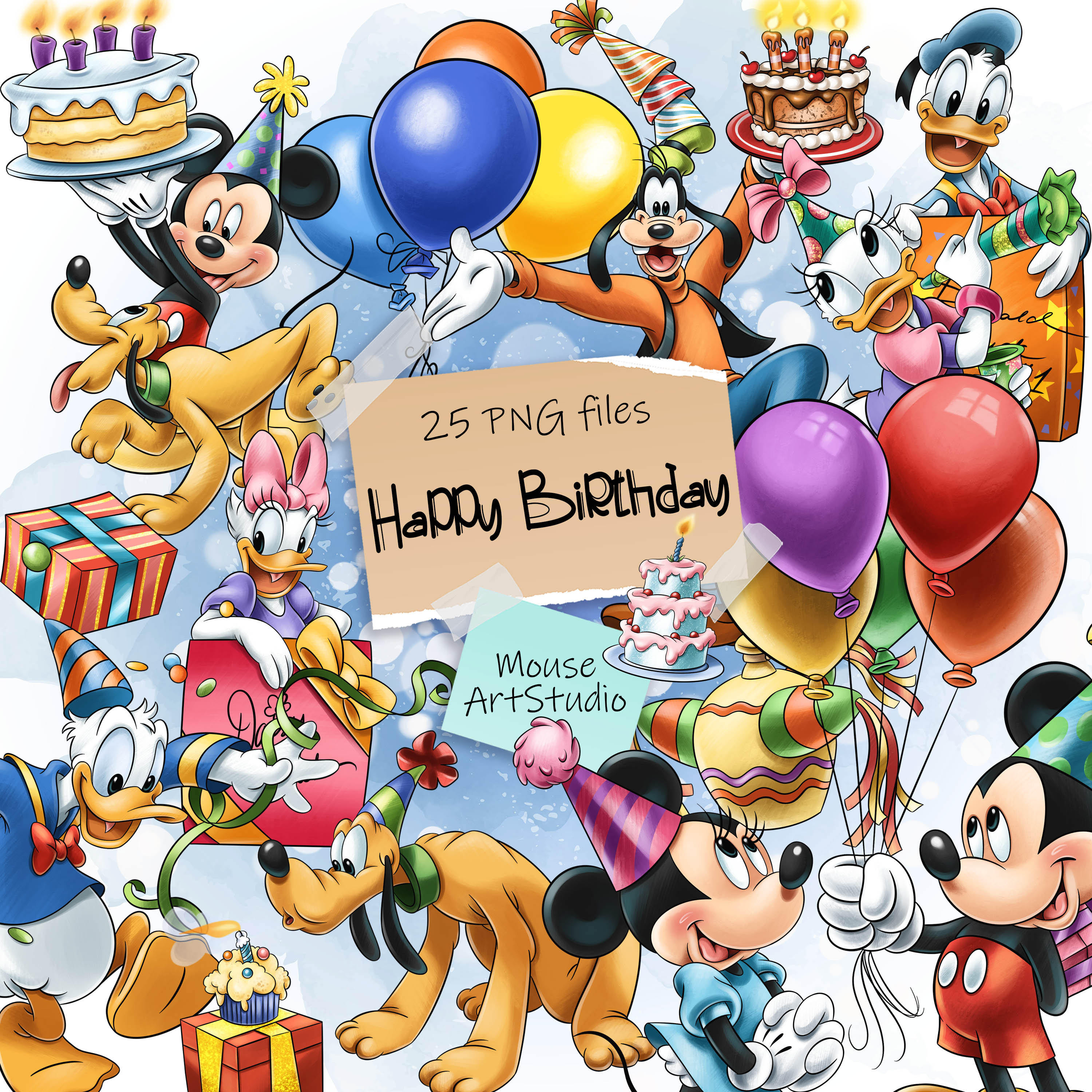 Mickey mouse sweets - Etsy België, image size:3000x3000