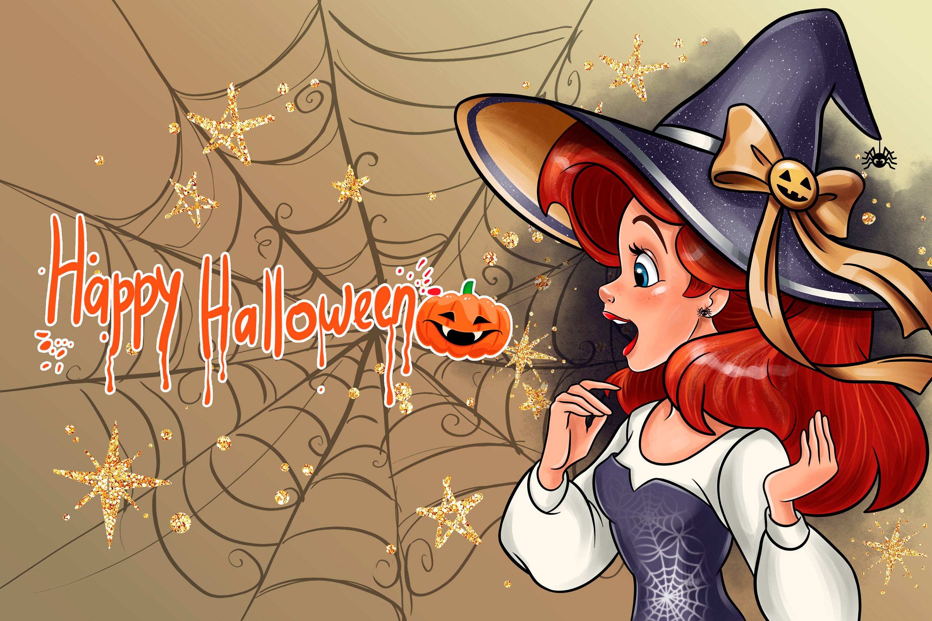 リトルマーメイドのアリエル PNG、魔女、ハロウィン、昇華デザイン リトルマーメイドのアリエル PNG、魔女、ハロウィン、昇華デザイン