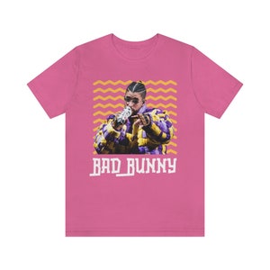 Bad Bunny Laker T-shirt Bad Bunny Shirt Reggaeton T-shirt - Etsy