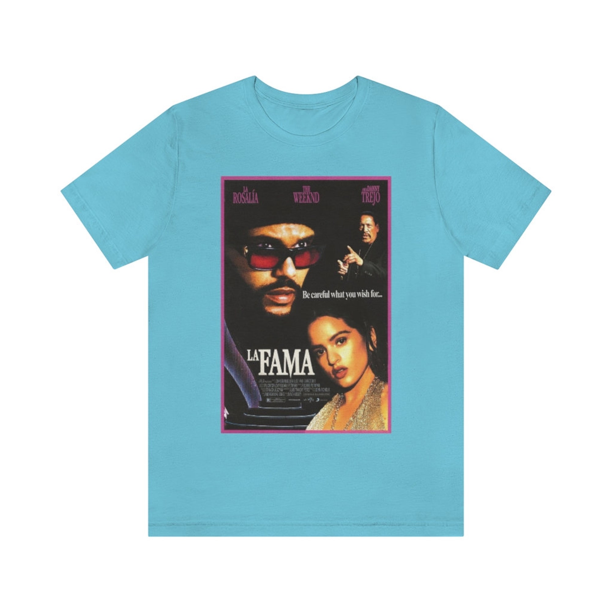 Discover Rosalia The Weeknd La Fama T-Shirt | Rosalia T Shirt | Reggaeton Shirt | Perreo Shirt | Band Tee | Unisex