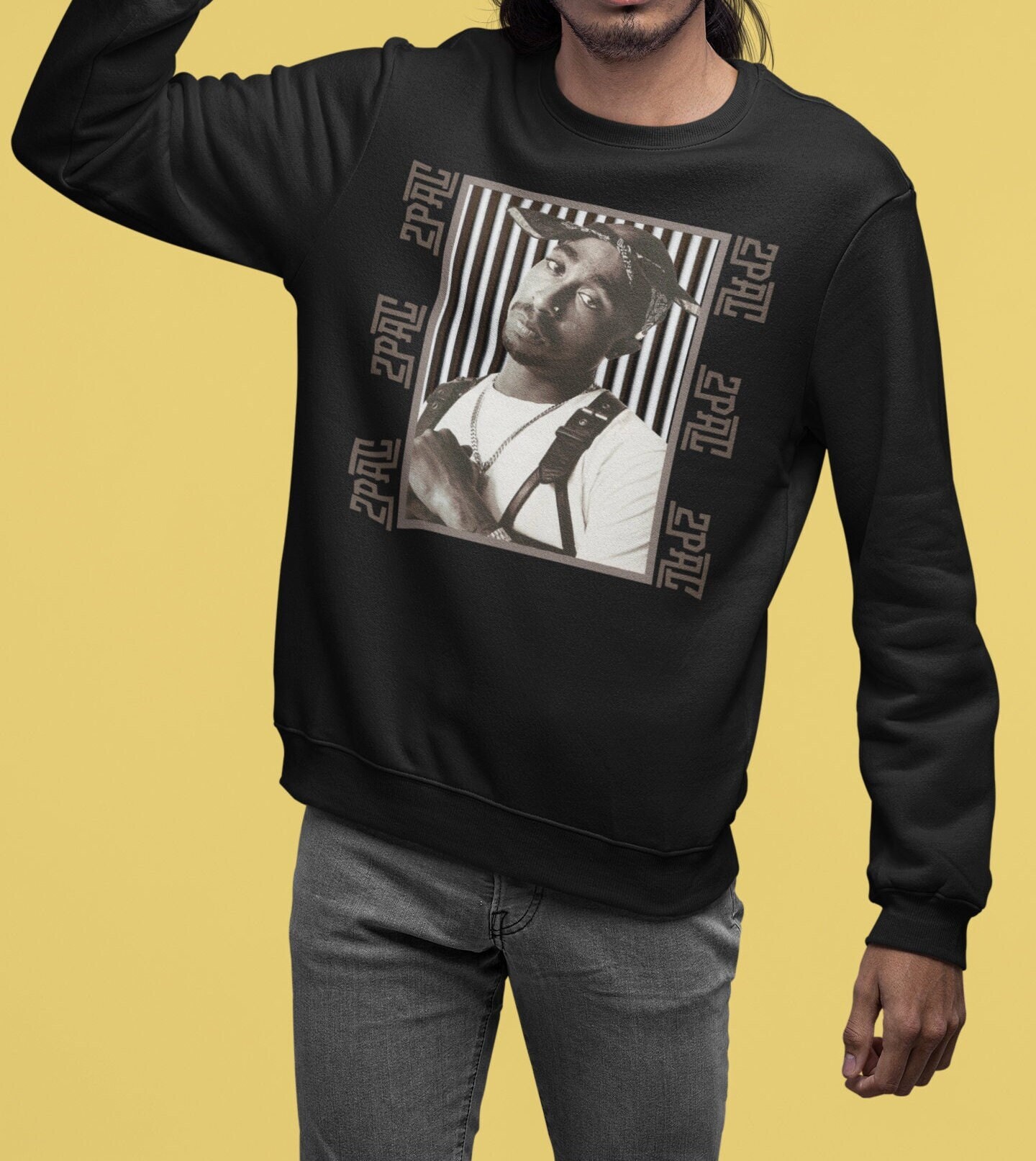 Tupac crewneck sweatshirt Clearance