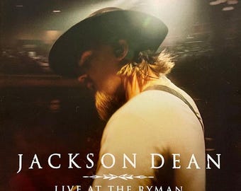 Jackson Dean – Live At The Ryman (2023) New Sealed Vinyl LP
