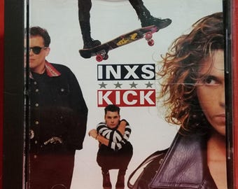 Vintage INXS 'kick' CD - 1987 Classic Rock Album - Etsy