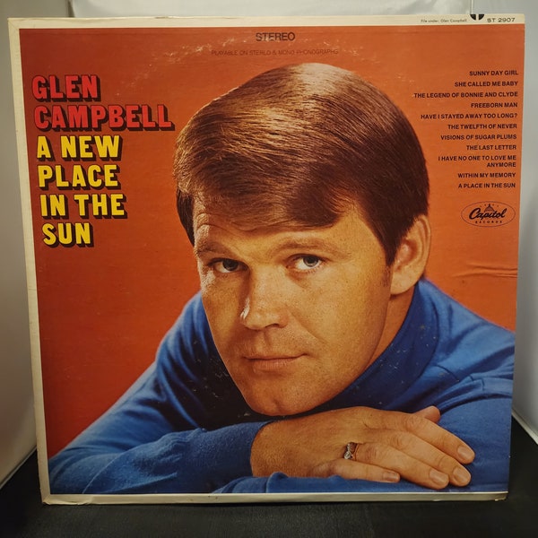 Glen Campbell - A New Place In The Sun Capital Records ST 2907 (1968)