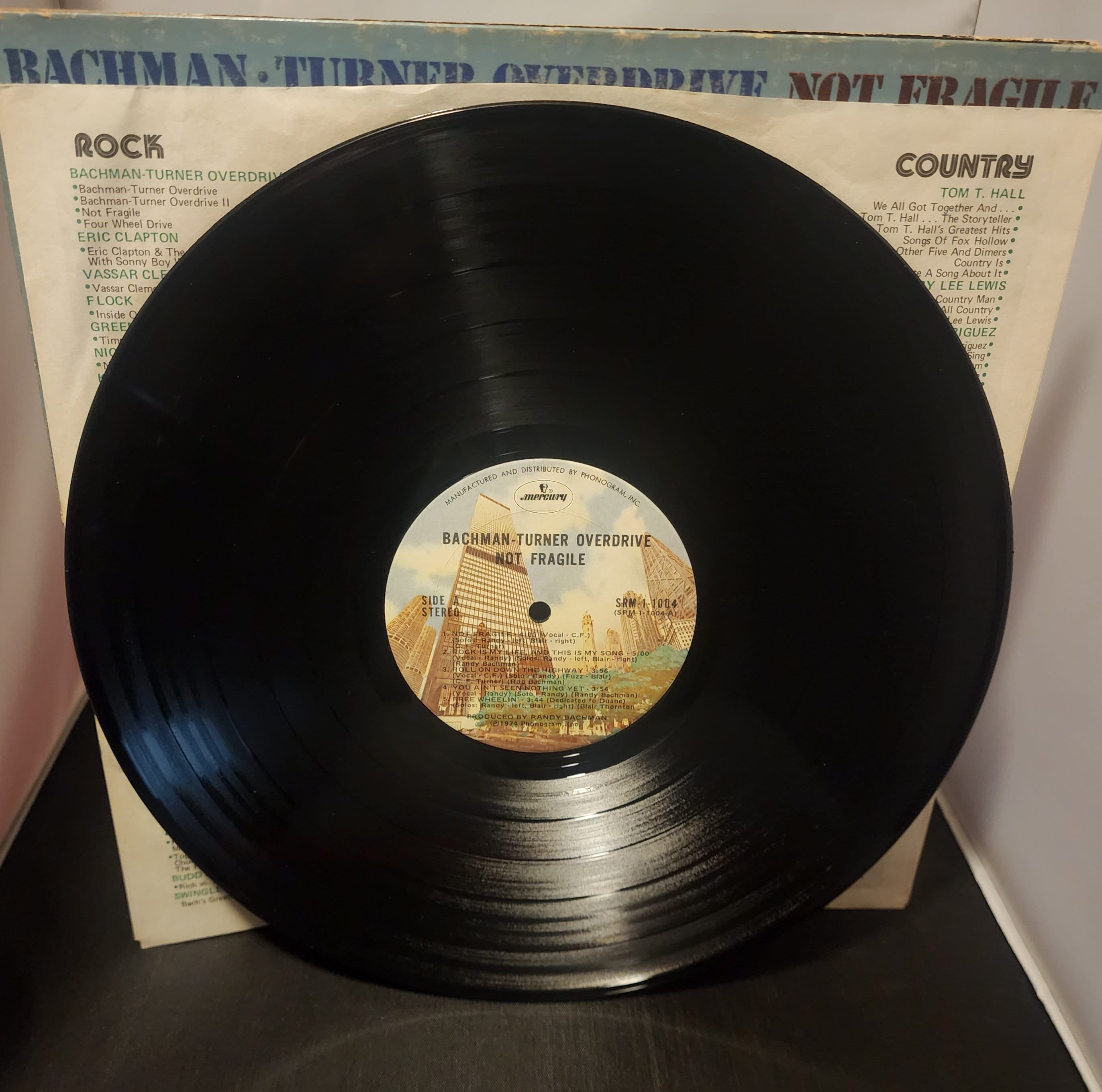 Bachmanturner Overdrive Not Fragile Mercury Records SRM 1 Etsy
