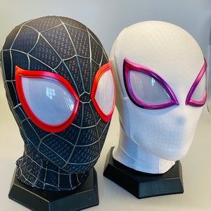 Spiderman Mask ,Spider Gwen Mask, Miles Mask, Cosplay Spiderman Mask Wearable Movie Prop Replica ,Cosplay, Halloween Mask, Gift