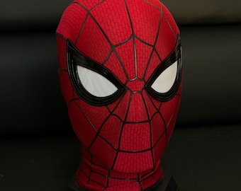 Maschera di Spiderman personalizzata "New Day", con lente magnetica