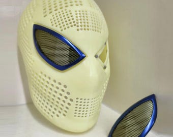 Máscara facial Spiderman 1, Tasm 1, regalo de Navidad y Año Nuevo, cosplay, con máscara facial y lentes magnéticas, máscara facial personalizada