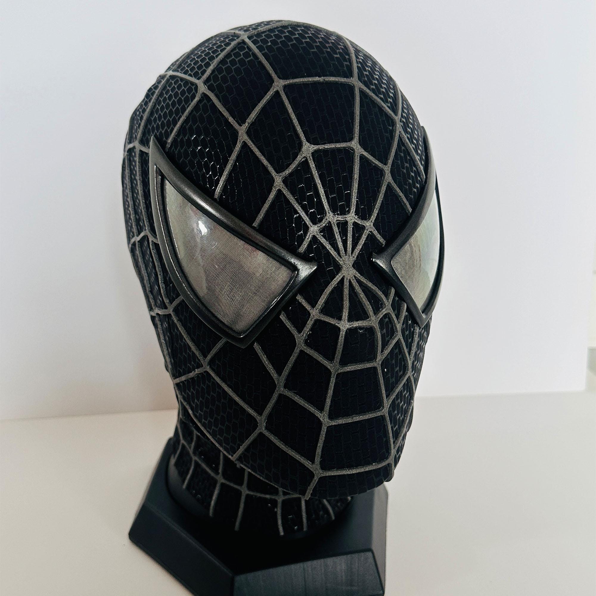 スパイダーマンサム・ライミ版　レプリカマスク サム・ライミ版スパイダーマンマスク、フェイスシェルと3Dラバーウェブ