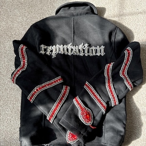 Glittering Rhinestone Snake Patch for Concert Costume Sparkling Letter ...