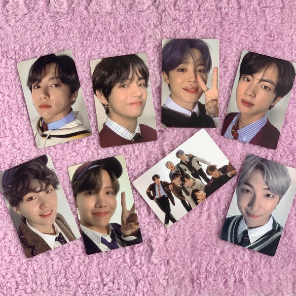 Cartes photo BTS Map of the Soul 7, version 2, cartes photo RM J-Hope Jin JungKook V Jimin Suga, J-Hope Jin RM, jeu de cartes photo Bangtan Boys, cadeau pour l'armée