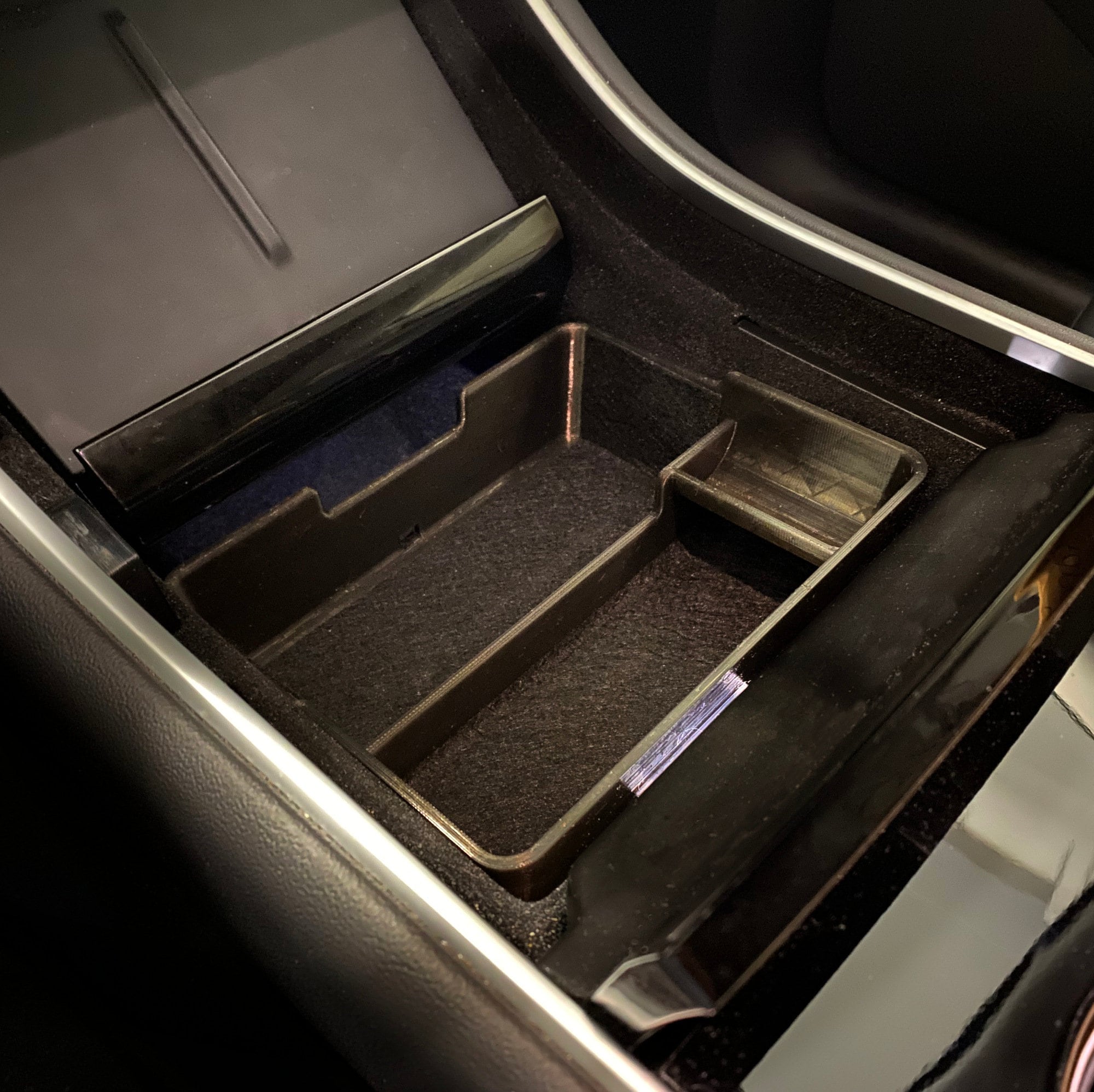 Tesla Model 3 and Model Y 20172021 Center Console Cubby Tray Insert