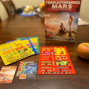Full set of 4 Terraforming Mars - Ares Expedition Organizer Overlays (4 Overlays)