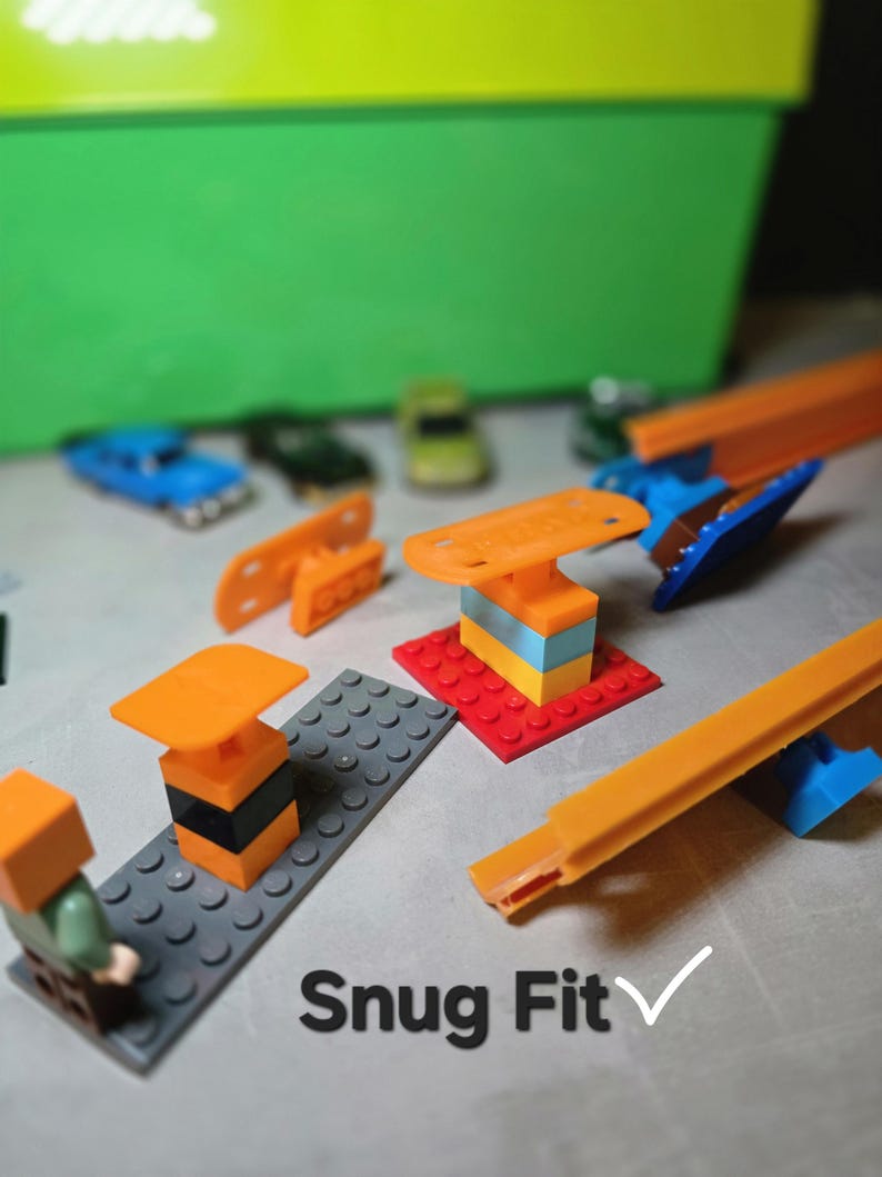 Adjustable Racetrack Brick Connectors & Adapters – Multiply the Fun ...