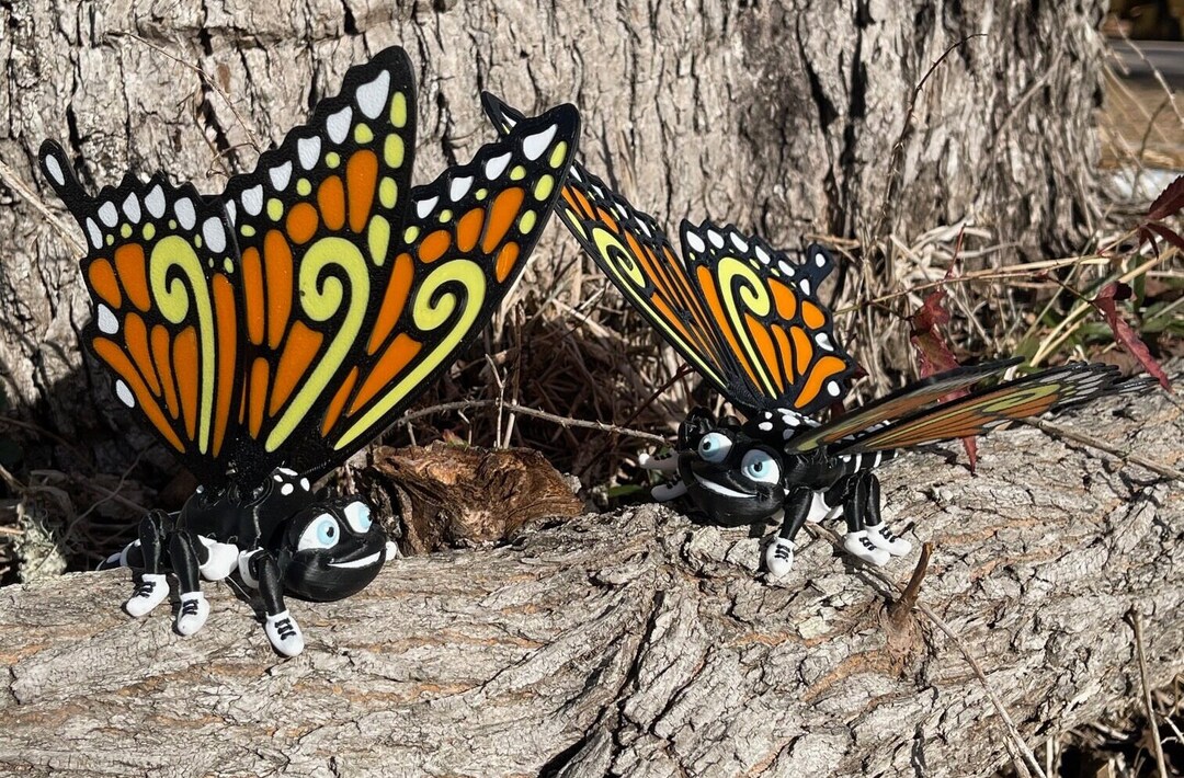 Flexible Monarch Butterfly - Etsy