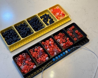 ポニービーズブレスレット製作ツール：DIYクラフトオーガナイザー