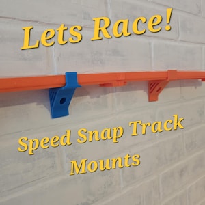 Soporte de pared para pista de carreras Speed Snap