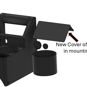 Vw Beetle Center Console Digital Download STL