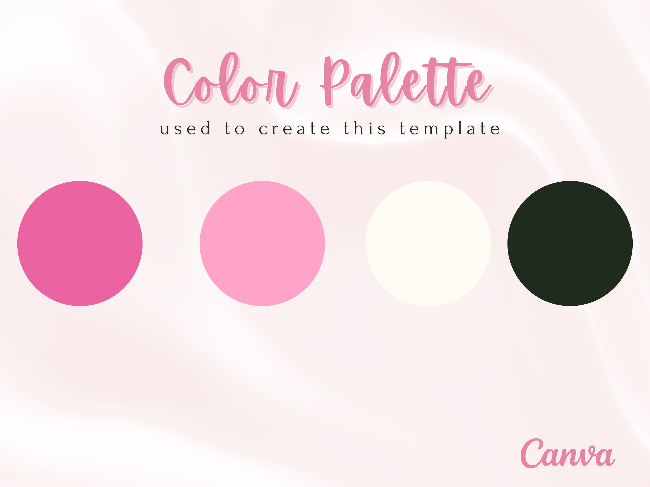 Influencer Media Kit Template, Pink Design, Canva (PDF) - Etsy