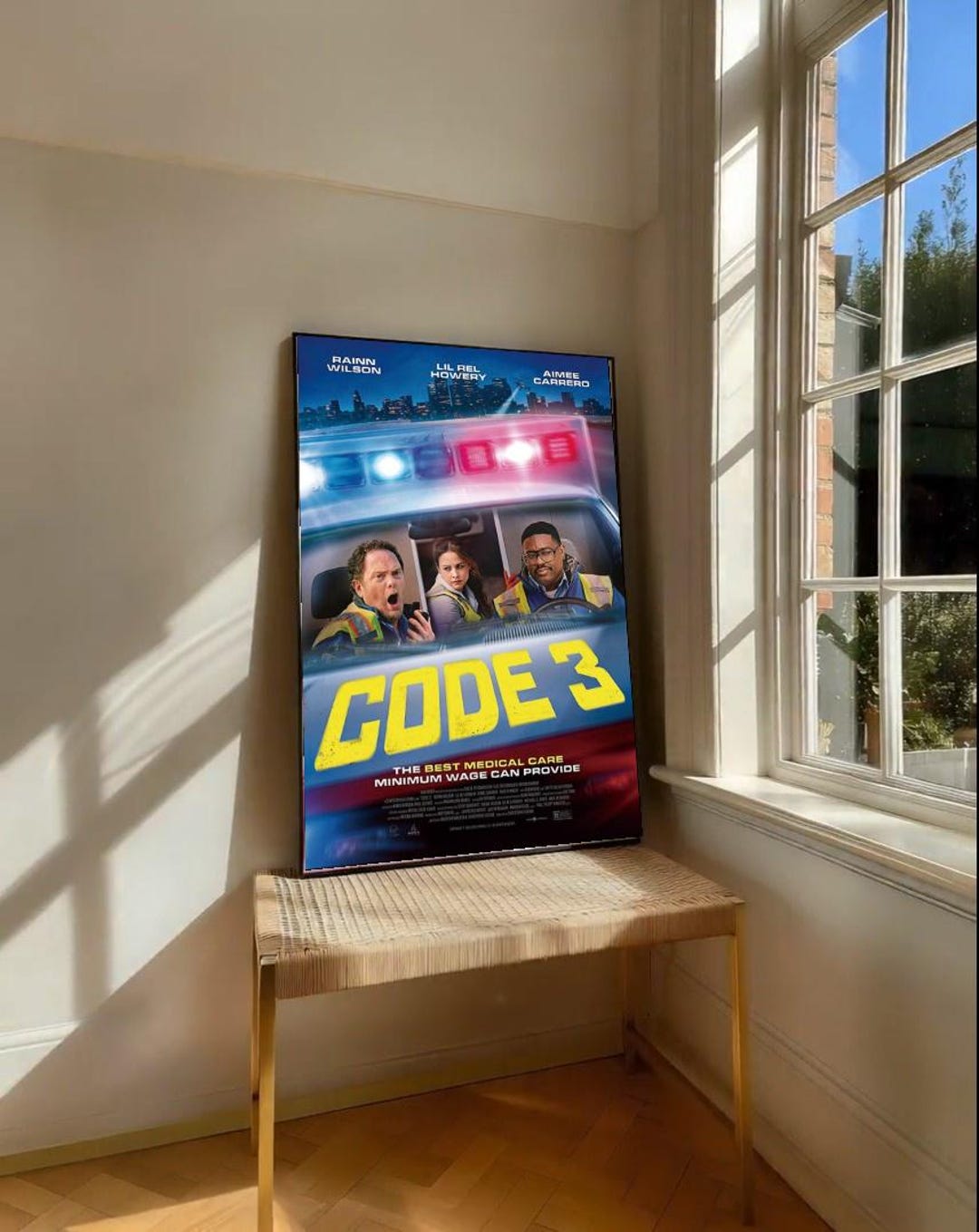 Code 3 2025 Movie Posterhigh Quality Movie Poster Wall Arthome Decor ...
