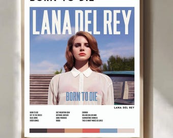 Impresión de póster musical de arte mural de inspiración pop vintage de ensueño