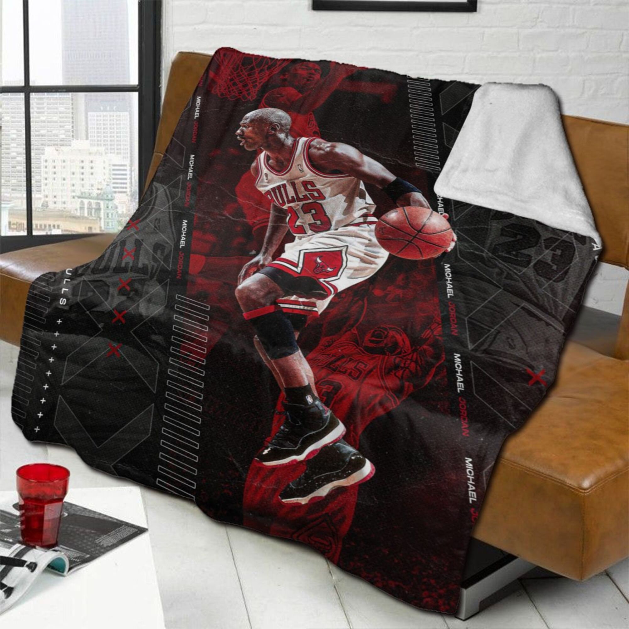 Miami Heat Legends White Hot NBA Team Fleece Blanket Quilt - Growkoc