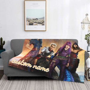 Descendants Blanket - Etsy