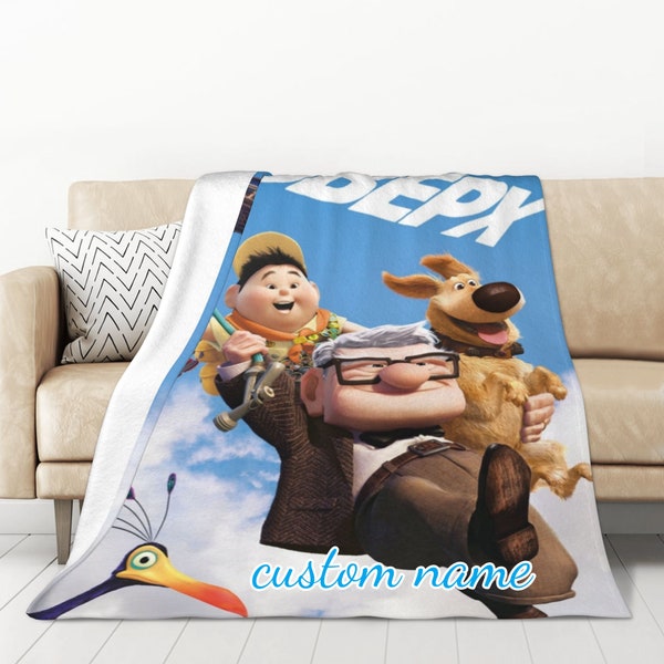 Up Pixar Blanket Etsy