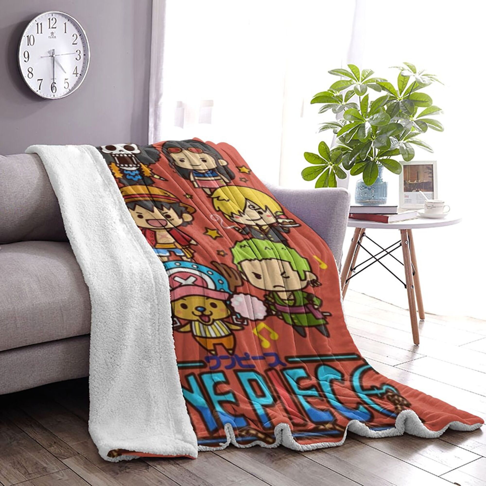 Custom Name Blanket Anime One Piece Tapestry Personalized Etsy