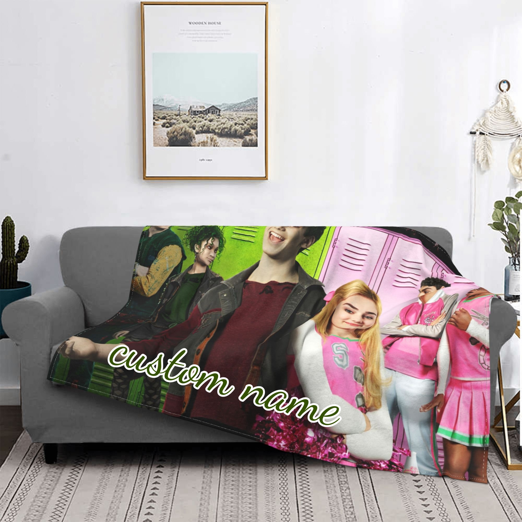 Disney Channel Zombies 2 Addison and Werewolves Fleece Blanket by Maanvh  Ashly - Pixels