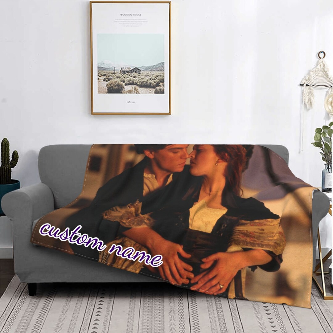 Custom Name Blanket Titanic Tapestry Personalized Blankets Etsy