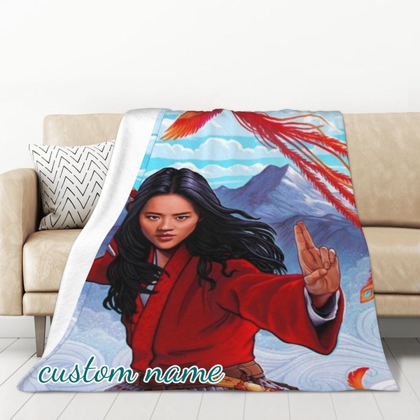Custom Mulan Blanket Etsy