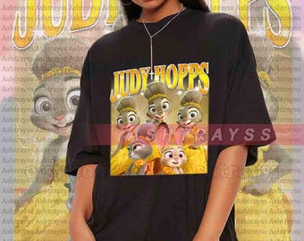 Judy Hopps vintage bootleg shirt, Judy Hopps Zootopia sweatshirt