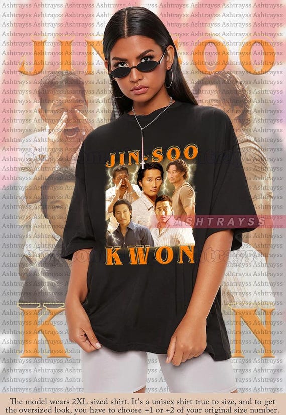 Jin-soo Kwon Vintage Bootleg Tee, Sweatshirt, Daniel Dae Kim Shirt