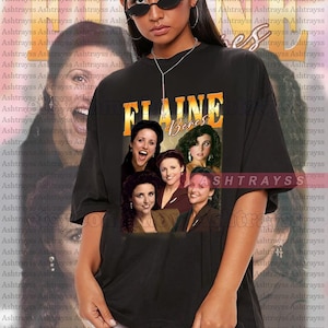 Elaine Benes vintage bootleg tee, Julia Louis-Dreyfus as Elaine Benes vintage bootleg sweatshirt