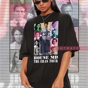 House MD the eras tour Tee, House MD  the eras tour sweatshirt, Hugh Laurie Robert Sean Leonard graphic design t-shirts sweatshirt