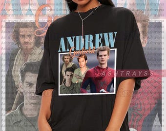 Andrew Garfield vintage retro tee, Andrew Garfield vintage retro sweatshirt
