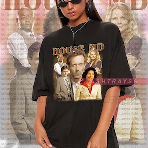 House MD vintage bootleg Tee, House MD vintage bootleg sweatshirt, Hugh Laurie Robert Sean Leonard graphic design t-shirts sweatshirt