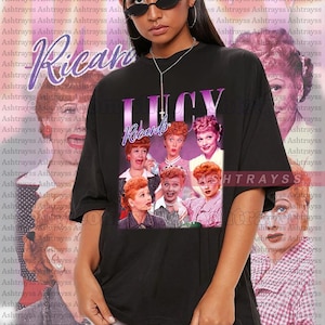 Lucy Ricardo vintage retro tee, Lucy Ricardo vintage retro sweatshirt, Red-haired Lucy shirt