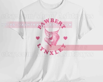 Camisa de corazón rosa de Pawbert, suéter, camiseta de Pawbert Lynxley Zootopia, sudadera