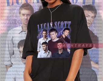 Vintage Chad Michael Murray as Lucas Scott 90's t-shirt, Lucas Scott bootleg sweatshirt, Lucas Scott tee