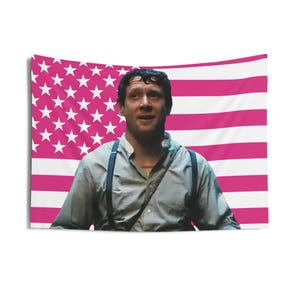 Remmick-flagga, Remmick rosa amerikansk flagga inomhusväggtapeter, Sinners