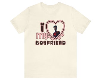 Miles Morales I love my boyfriend tee, Miles Morales Spider-Man: Across the Spider-Verse Tee, Spider-Man Shirt