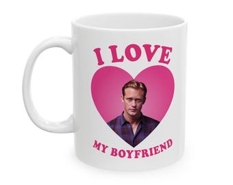 I love my boyfriend Alexander Skarsgård Ceramic Mug, (11oz, 15oz), Alexander Skarsgård mug