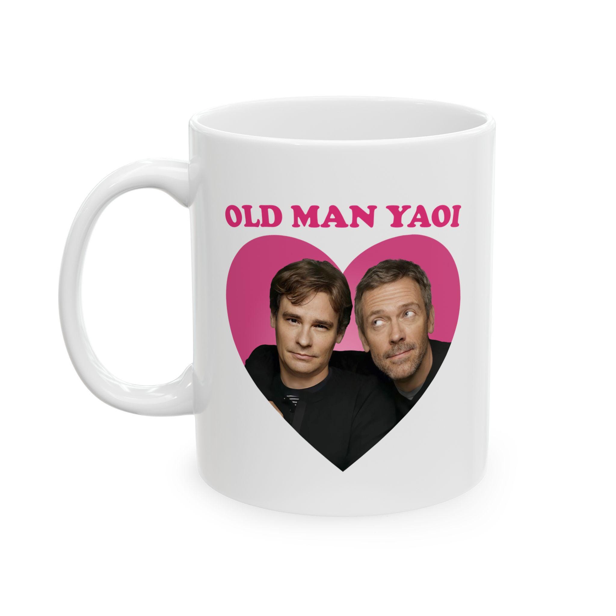 House and Wilson Old Man Yaoi mug