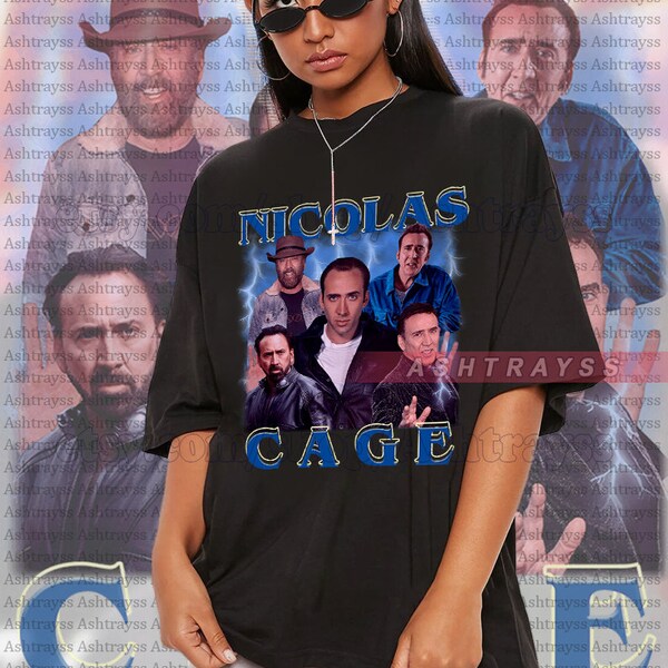 Nicolas Cage Vintage Bootleg tee