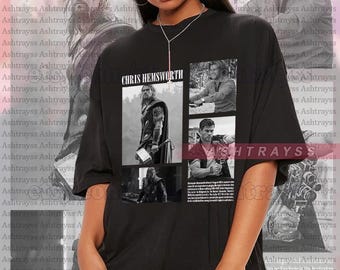 Chris Hemsworth vintage biography tee, Chris Hemsworth shirt, Chris Hemsworth sweatshirt