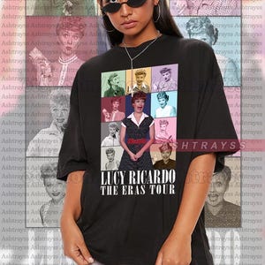 Lucy Ricardo the eras tour tee, Lucy Ricardo the eras tour sweatshirt, Red-haired Lucy shirt