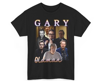T-shirt collage vintage Gary Oldman, chemise Gary Oldman, sweat-shirt Gary Oldman